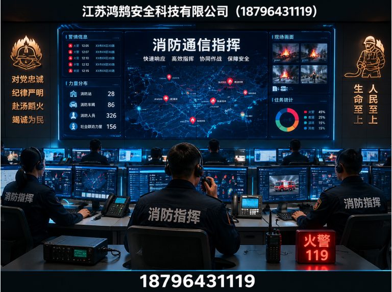 荆门应急指挥系统展示图